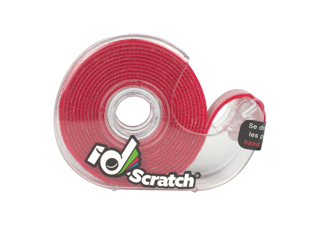 Velleman Klittenband rol 2m x 2cm rode kleur