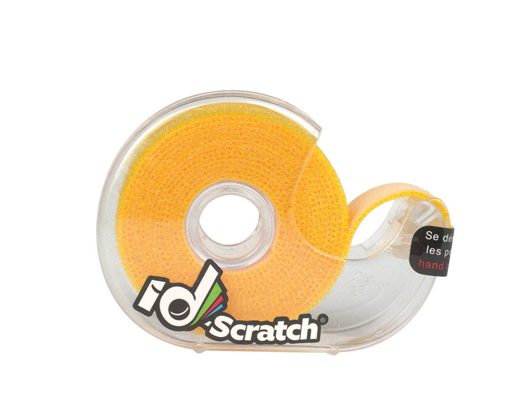 Velleman Klittenband rol 2m x 2cm gele kleur