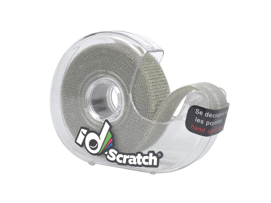 Velleman Klittenband rol 2m x 2cm grijze kleur
