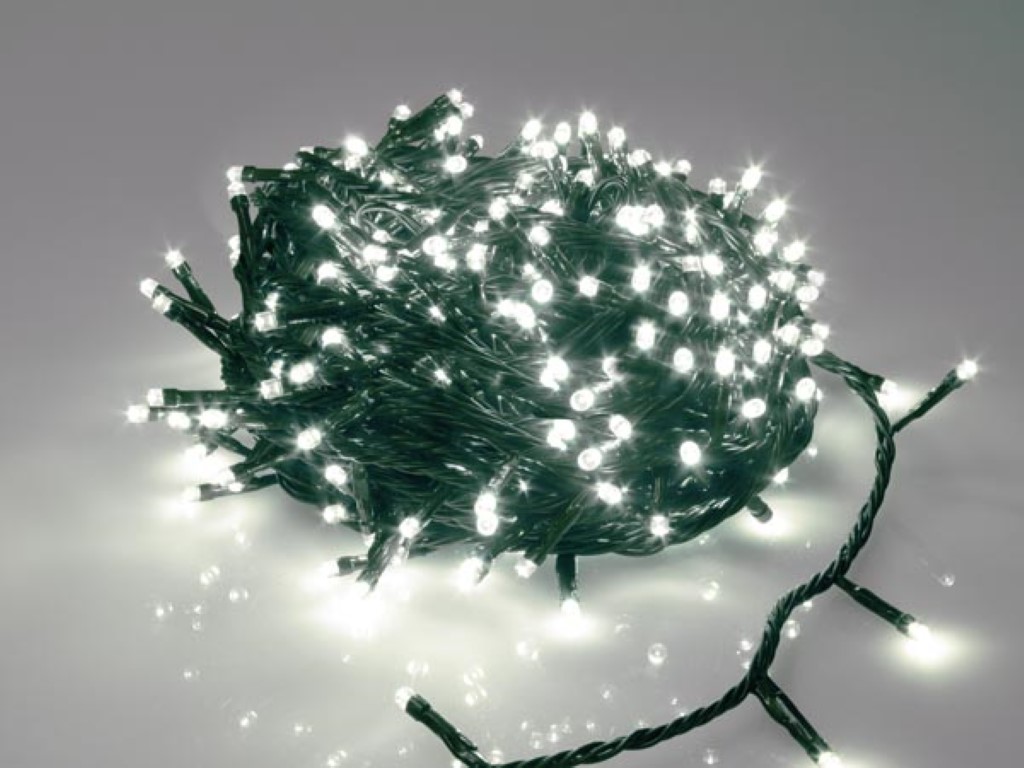 Velleman Immensity Light LED Geanimeerd 40 m 600 witte lampen groene draad modulateur 31 V