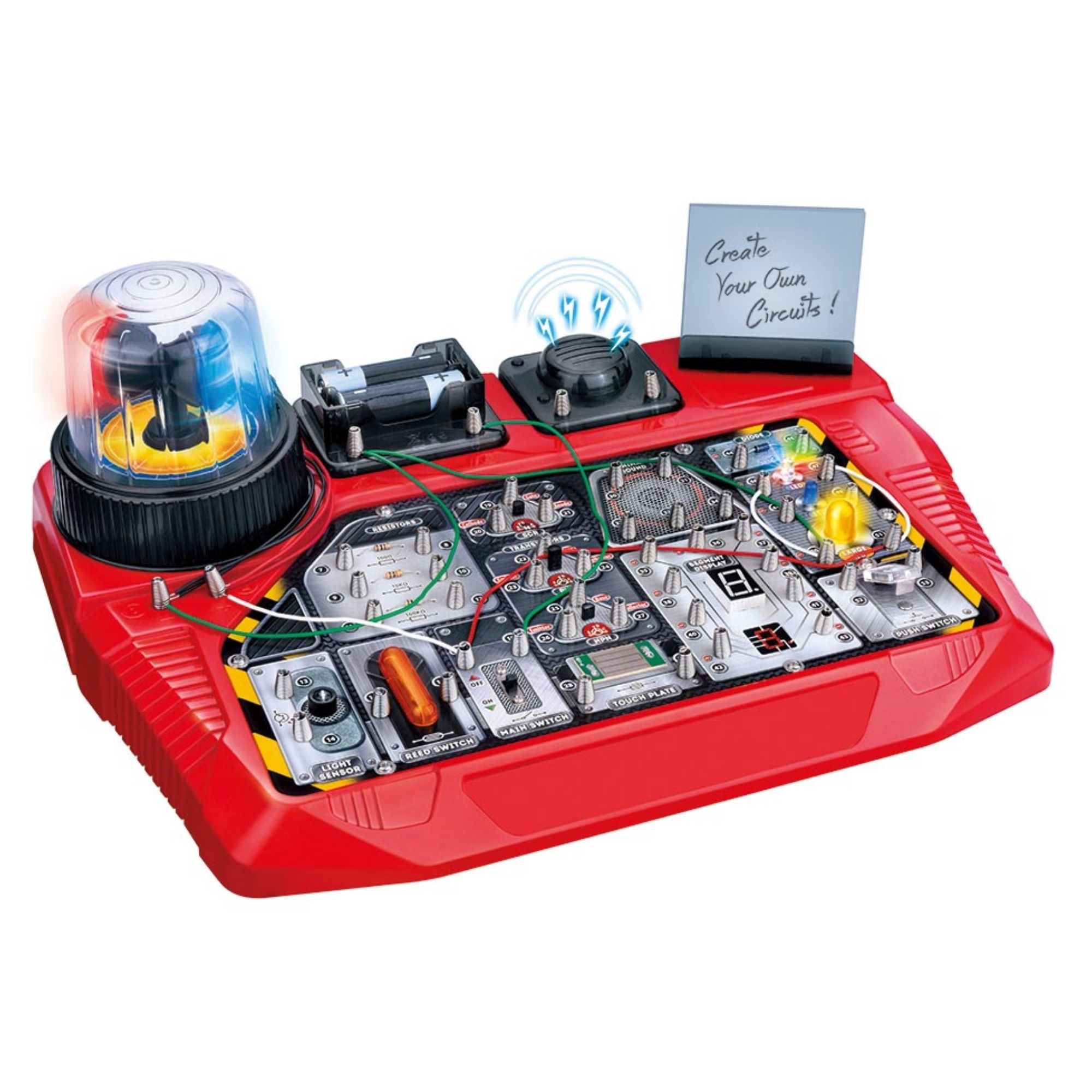 Elektronische projecten kit - 50 experimenten - circuit lab afbeelding