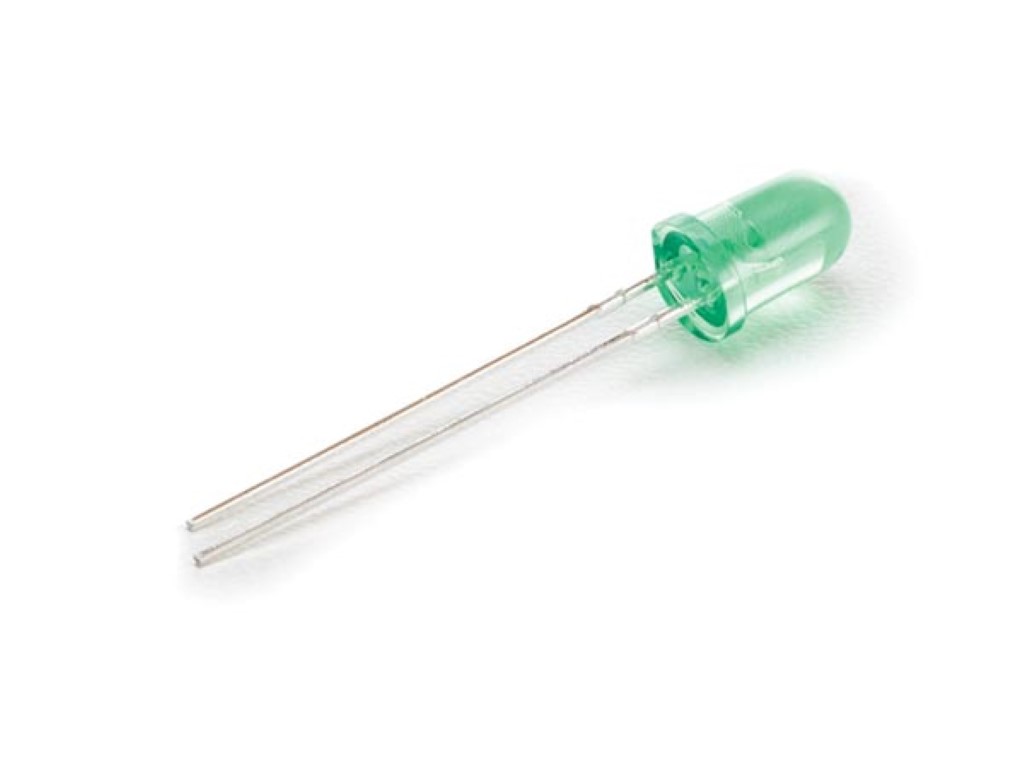 Velleman STANDAARD LED 5mm GROEN TRANSPARANT