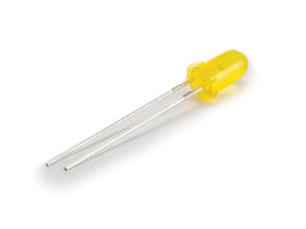 Velleman STANDAARD LED 5mm GEEL DIFFUUS