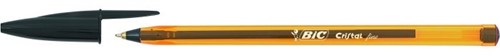 Balpen Bic Cristal fijn zwart