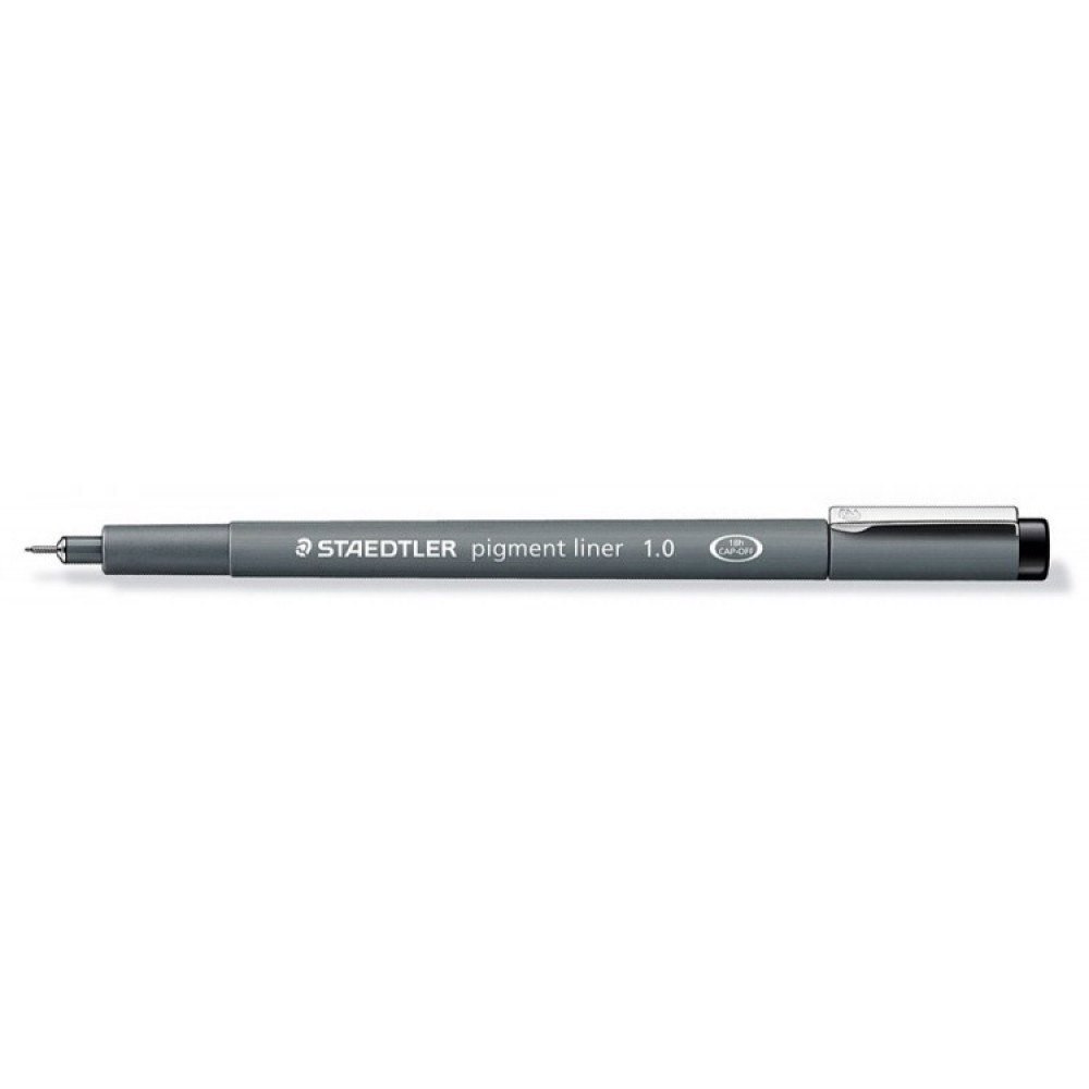 Fineliner Staedtler Pigment 308 zwart 1.0mm afbeelding