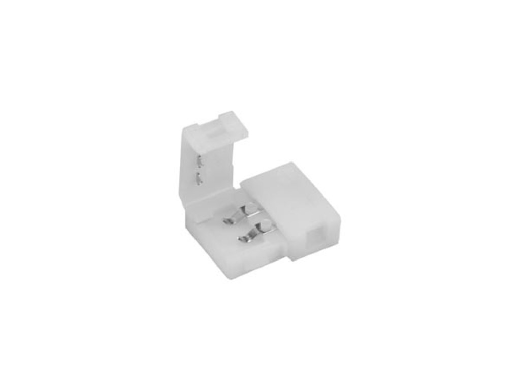 PUSH CONNECTOR VOOR FLEXIBELE LED-STRIP - 8 mm - 1 KLEUR afbeelding