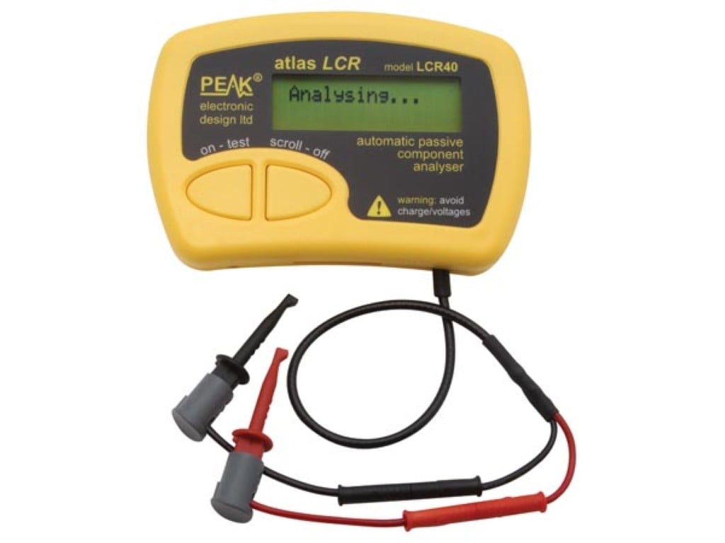 Velleman AUTOMATISCHE ANALYZER VOOR PASSIEVE COMPONENTEN