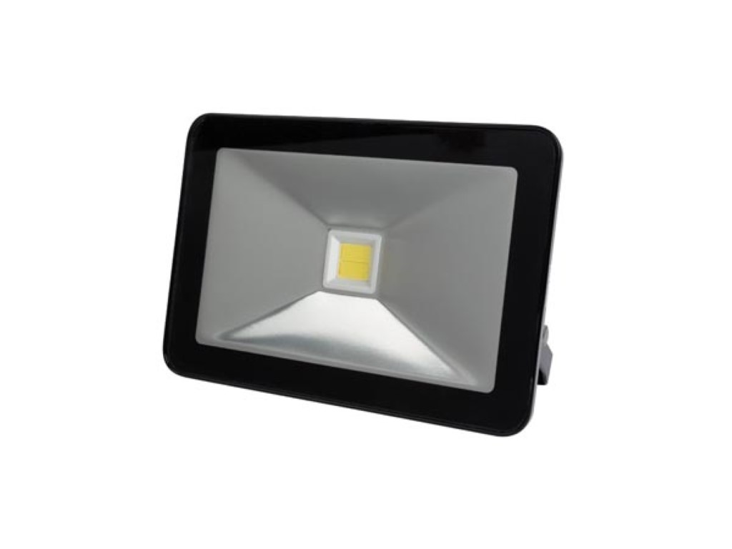 DESIGN LED-SCHIJNWERPER - 20 W, NEUTRAALWIT - ZWART afbeelding