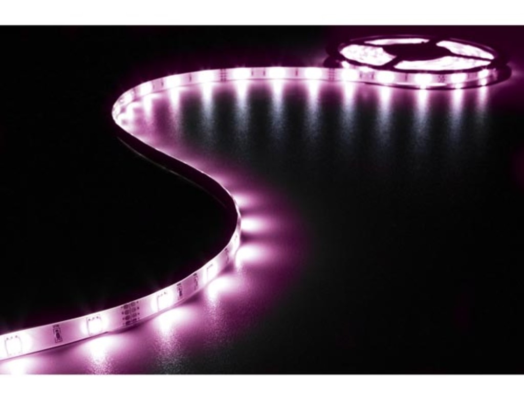Velleman KIT MET FLEXIBELE LED-STRIP CONTROLLER EN VOEDING RGB 90 LEDs 3 m 12 VDC