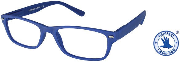 Leesbril I Need You +3.00 dpt Feeling blauw afbeelding