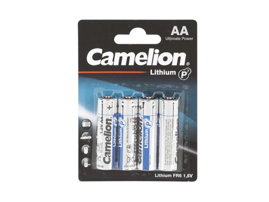 LITHIUM AA/LR6 1.5V-2900mAh (4st/bl) afbeelding