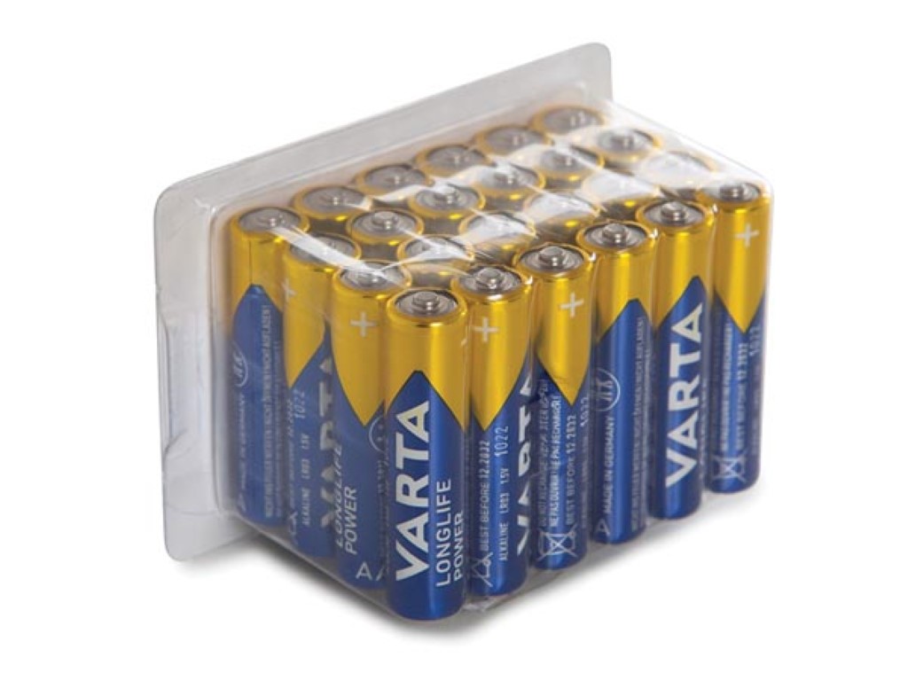 HIGH ENERGY ALKALINE AAA / LR03, 1.5V - 4903.301.124 (24 st.) afbeelding