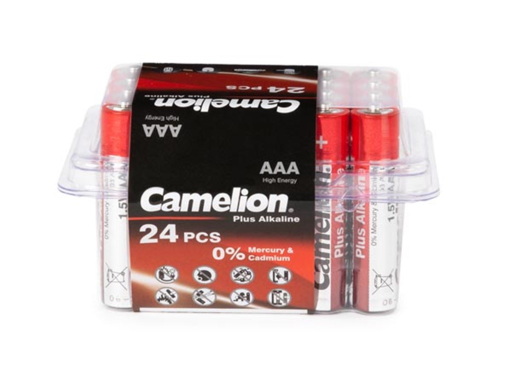 ALKALINE AAA / LR3 1.5 V - 1200 mAh (24 st./doos) afbeelding