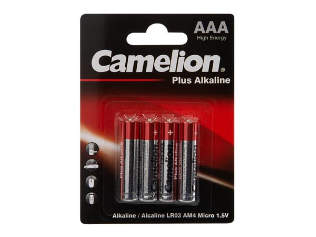 ALKALINE AAA / LR3 1.5 V - 1200 mAh (4st/bl)