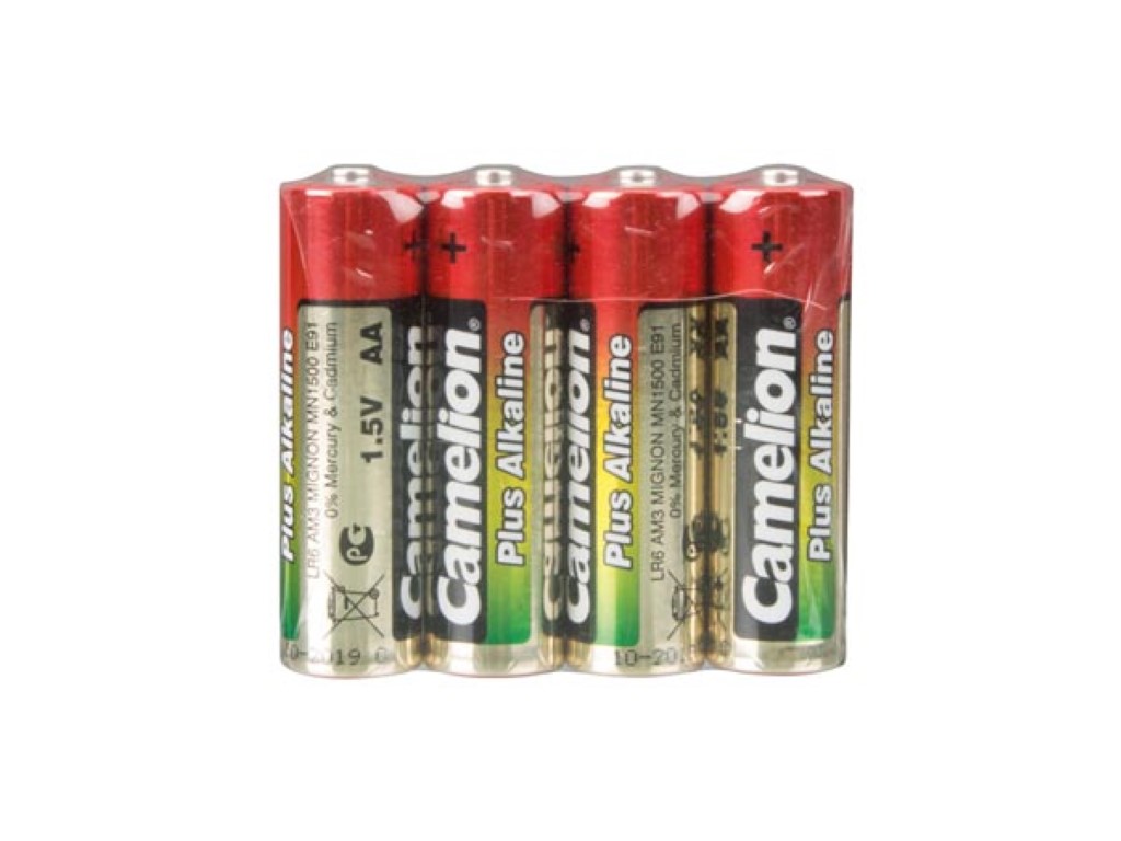 ALKALINE AA / LR6 1.5V 2600mAh (4st/krimp) afbeelding
