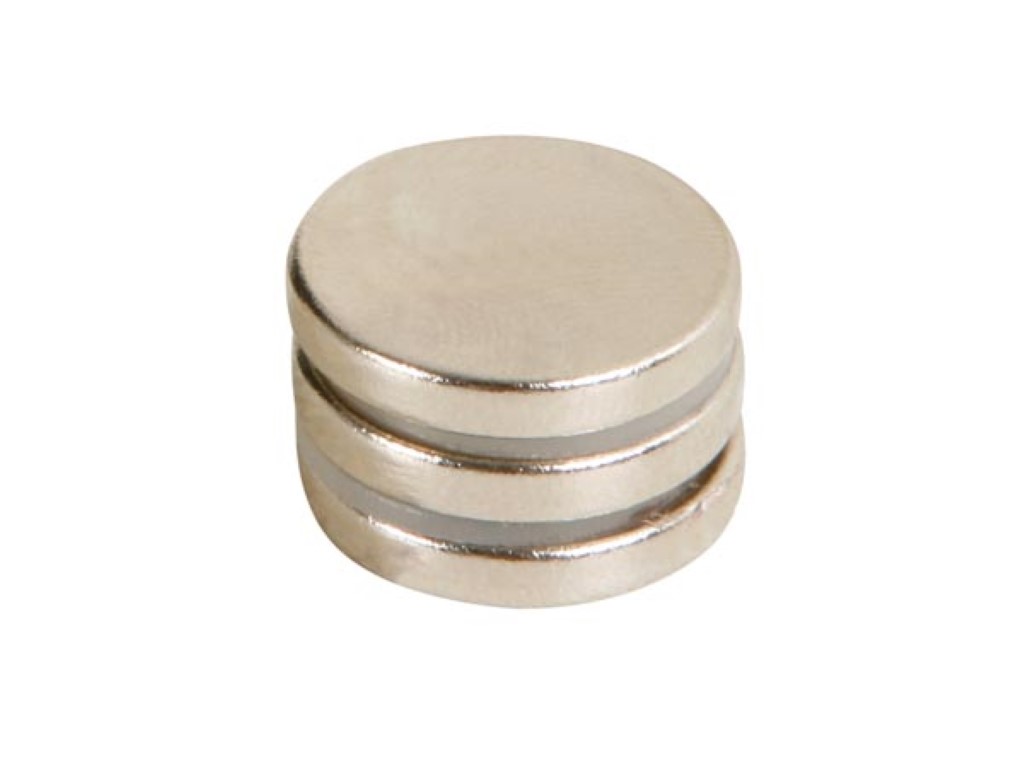 MAGNEET Ø18 x 3mm - 3 stuks afbeelding