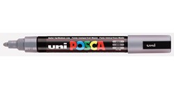 Paintmarker Uni POSCA PC5M medium grijs
