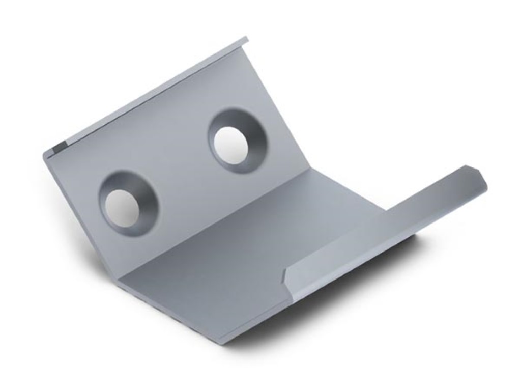 MONTAGEBEUGEL VOOR ALUMINIUMPROFIEL VOOR LEDSTRIP ALU-CORNER - VERENSTAAL - ZILVER afbeelding