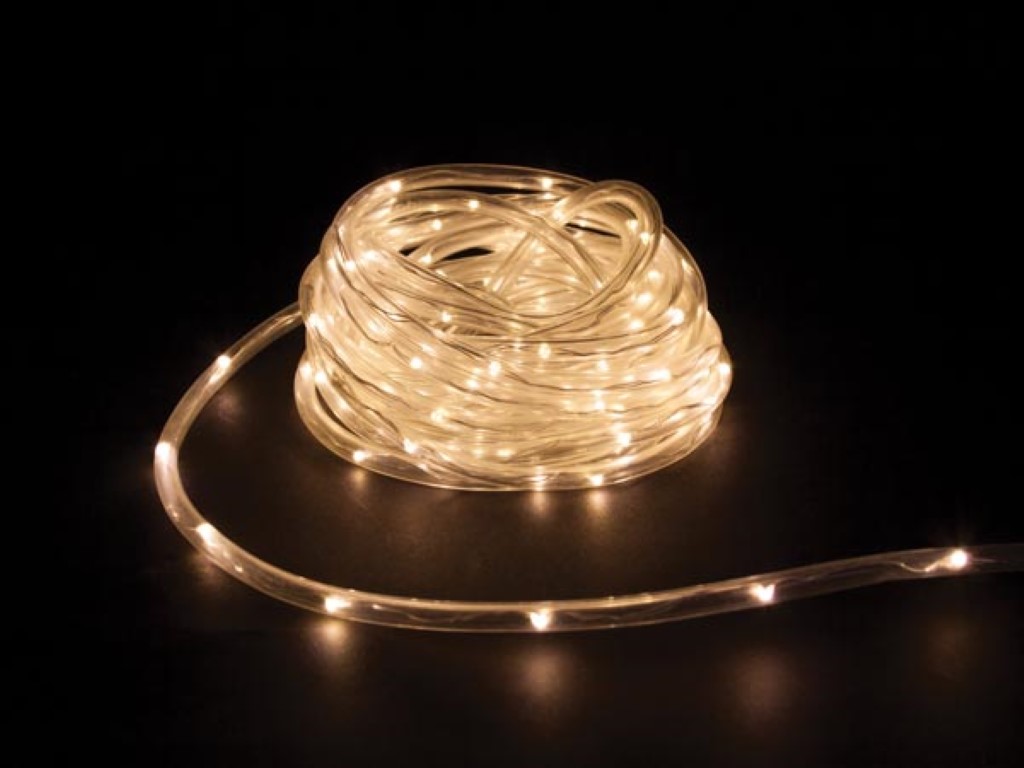 Velleman Microlight LED 6 m 120 leds warmwit transparante kabel 12 V