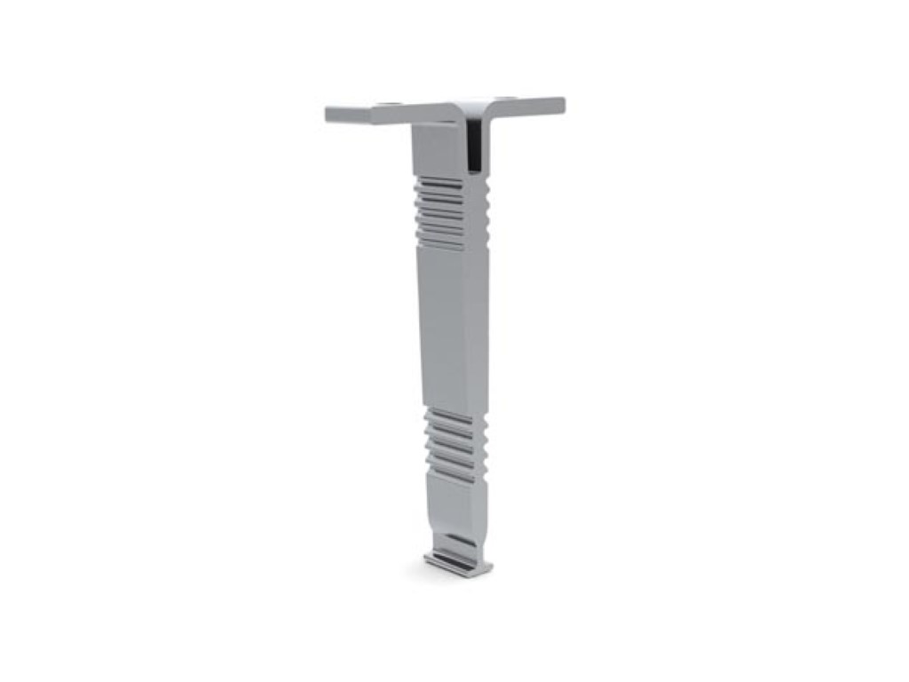 MONTAGEBEUGEL VOOR ALUMINIUMPROFIEL VOOR LEDSTRIP ALU-ROUND - VOOR KAST - ZILVER afbeelding