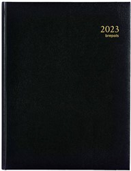 Agenda 2027 Brepols Timing Lima 7dagen/2pagina's zestalig zwart