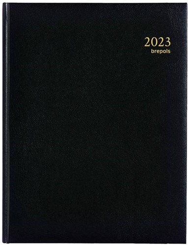 Agenda 2027 Brepols Timing Lima 7dagen/2pagina's zestalig zwart