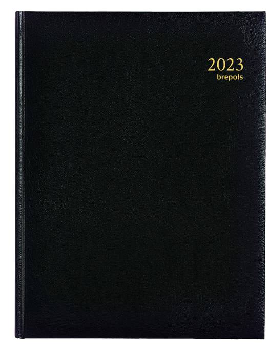 Agenda 2027 Brepols Timing Lima 7dagen/2pagina's zestalig zwart