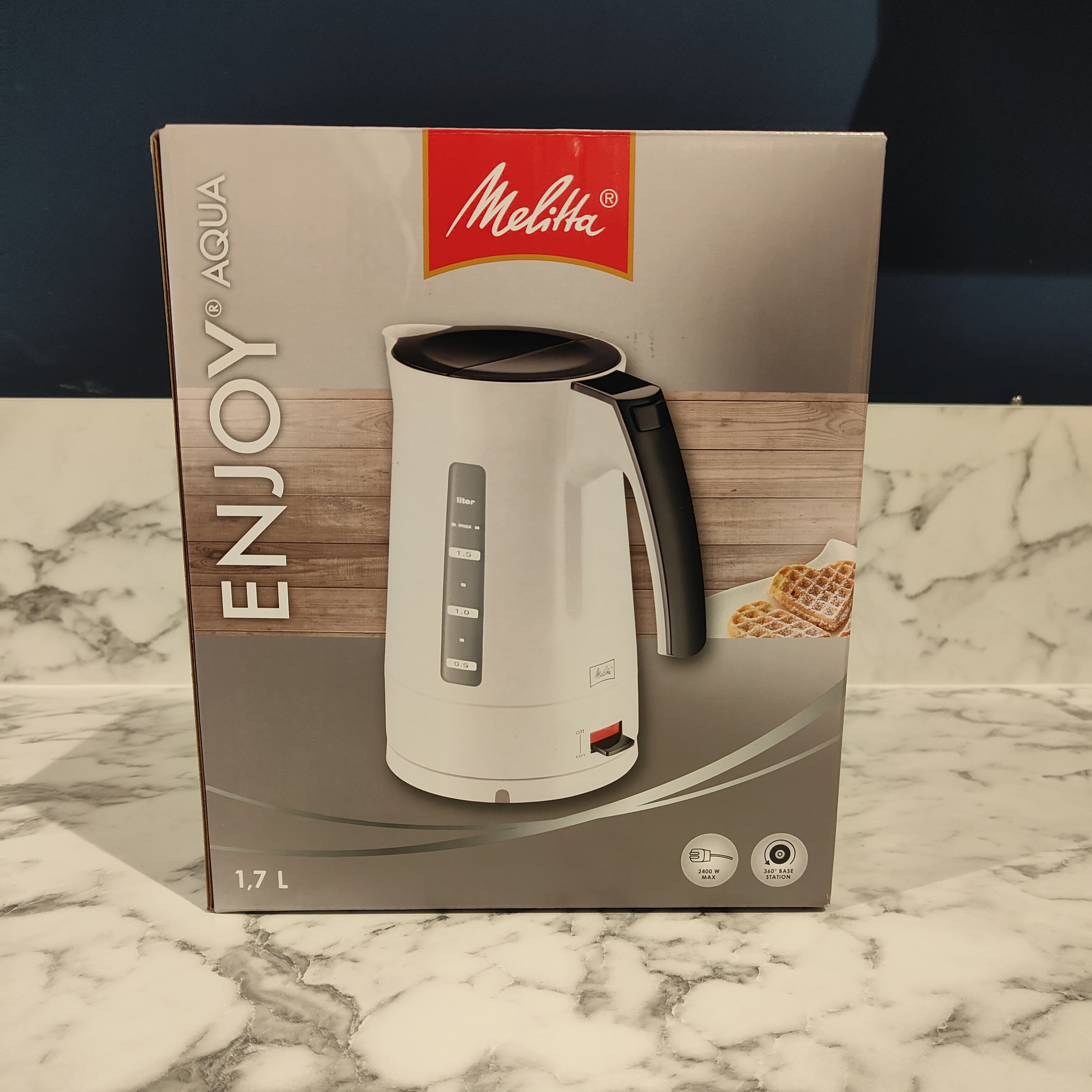 WATERKOKER MELITTA ENJOY 1.7LITER WIT 100301 1 stuk