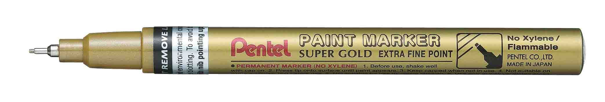 viltstift Pentel MFP10 rond 0.7mm goud afbeelding