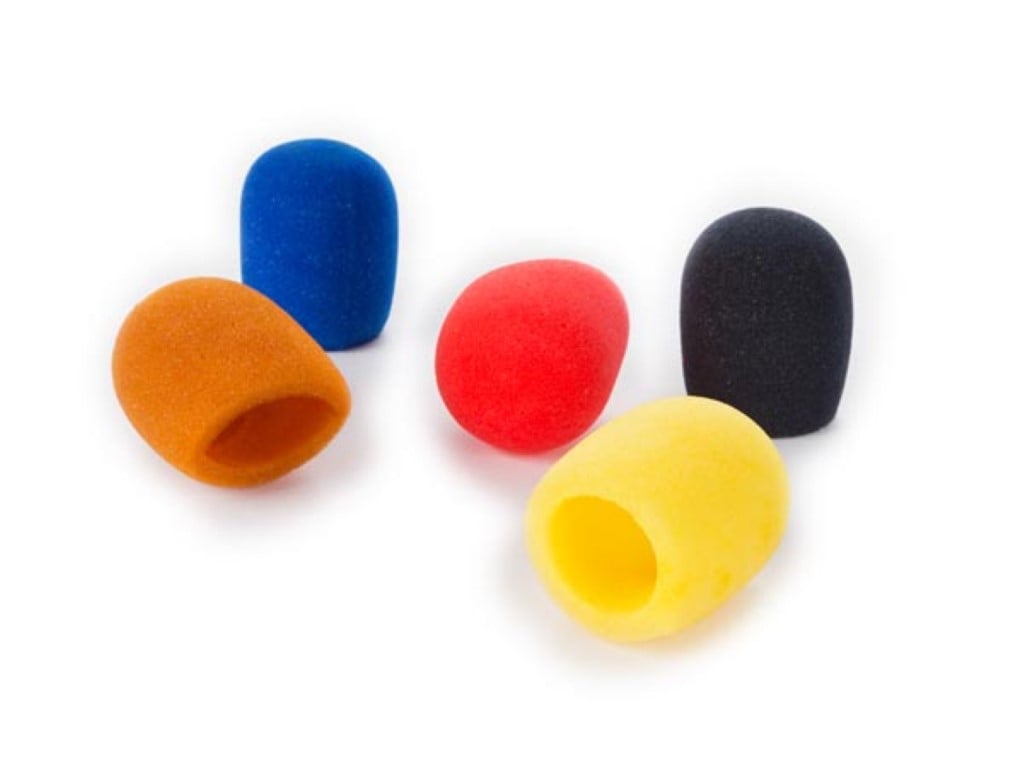 Velleman SET WINDKAPJES VOOR MICROFOON 5 st.