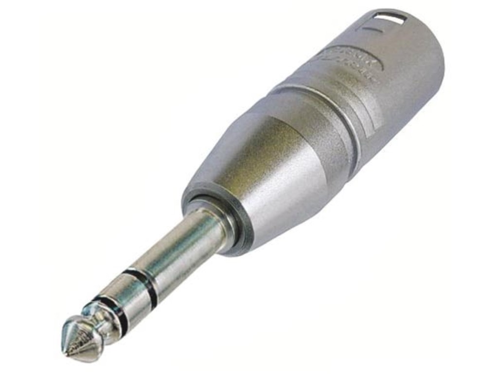 NEUTRIK - 3-POLIGE XLR MANNELIJK NAAR STEREO 1/4" PLUG afbeelding