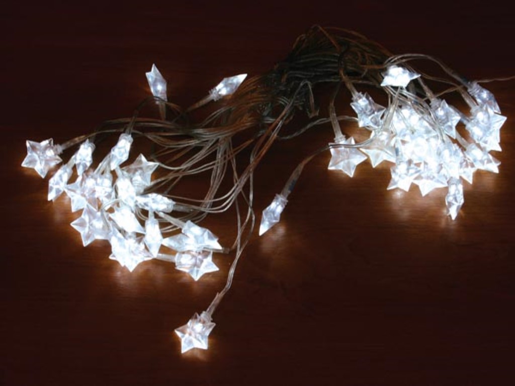 Novastarlight LED - 10 m - 40 sterretjes - wit - transparante kabel - 24 V afbeelding