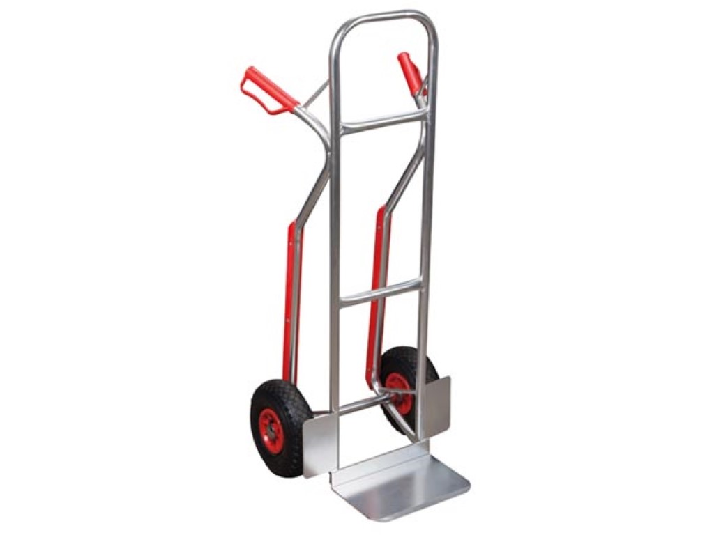 ROBUUSTE STEEKWAGEN - ALUMINIUM - max. LAST 150 kg afbeelding