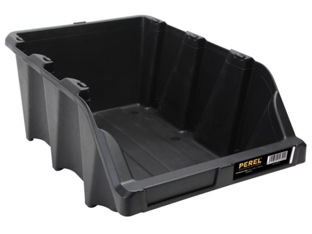Velleman Magazijnbak 310 x 490 x 195 mm 25 L Zwart