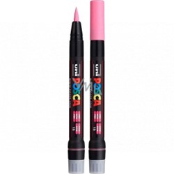 Paintmarker Uni POSCA PCF350 Brush 1-10mm roze