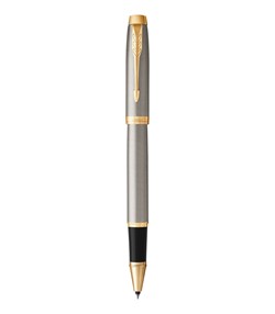 Rollerpen Parker IM brushed metal GT fijn