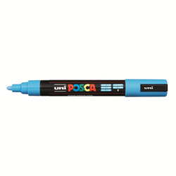 Paintmarker Uni POSCA PC5M medium lichtblauw