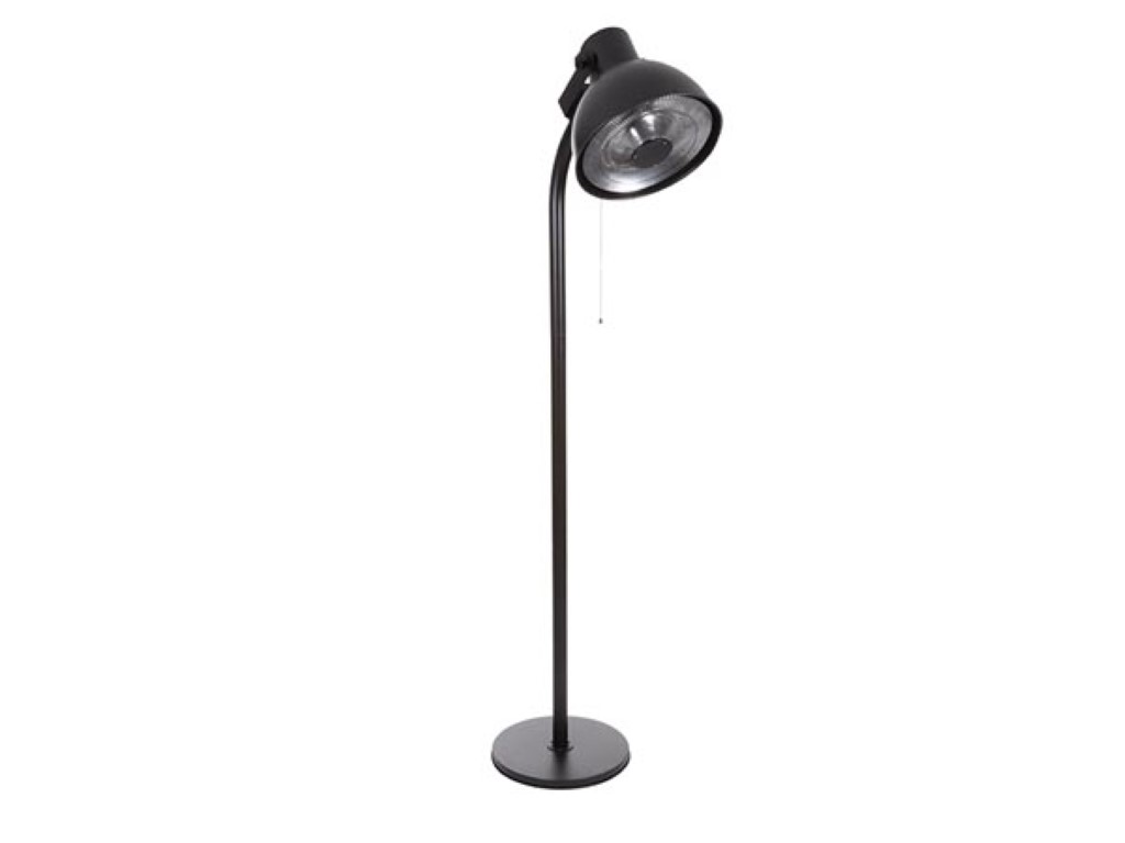 Terrasverwarmer - staand - 2000 W - lantaarn afbeelding