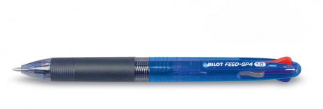 Balpen PILOT Begreen 4kleuren Feed GP4 medium blauw afbeelding