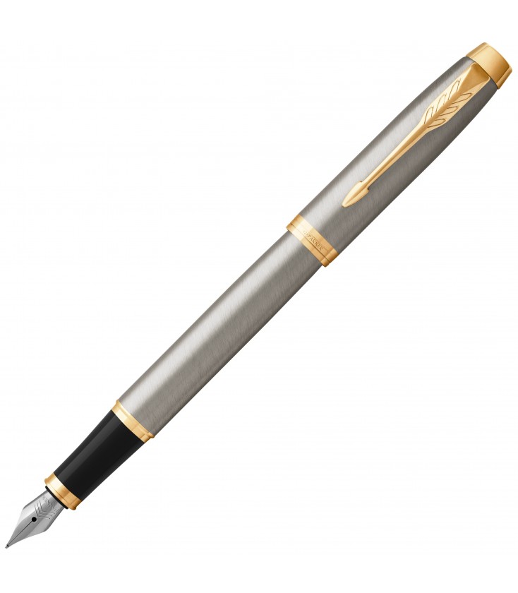 Vulpen Parker IM brushed metal GT medium afbeelding