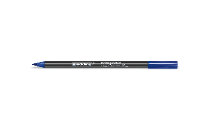 Brushpen edding 4200 porselein blauw afbeelding