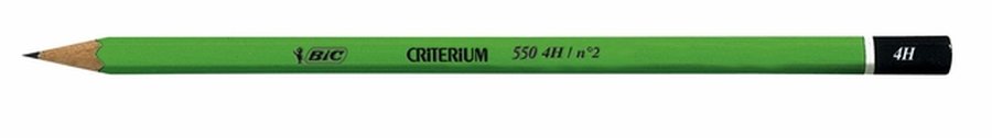 Potlood Bic Criterium 550 zeshoekig 4H afbeelding