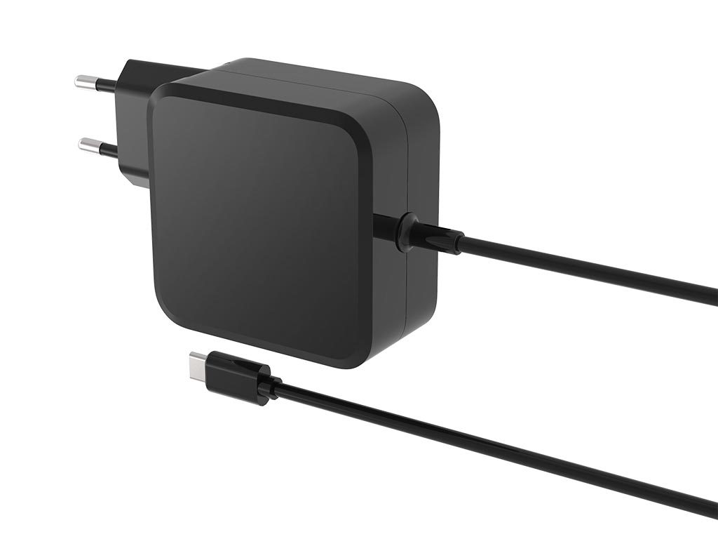 Snelle USB-oplader met GaN Fast Technology - 1 uitgang - USB-C-kabel - 100W afbeelding