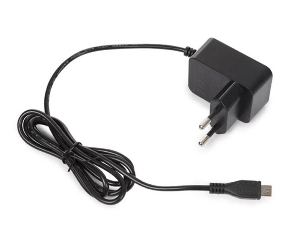 COMPACTE LADER MET USB-AANSLUITING - 5 VDC - 2.5 A max. - 12.5 W max. - zwart afbeelding