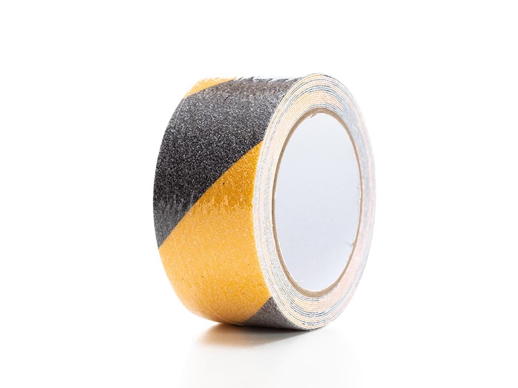 Anti-slip tape 5cm x 5m - Zwart/Geel afbeelding