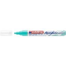 Acrylmarker edding e-5100 medium opulent turquois afbeelding