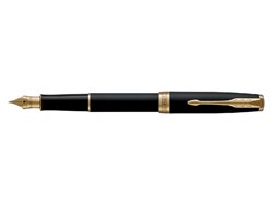 Vulpen Parker Sonnet matte black lacquer GT medium