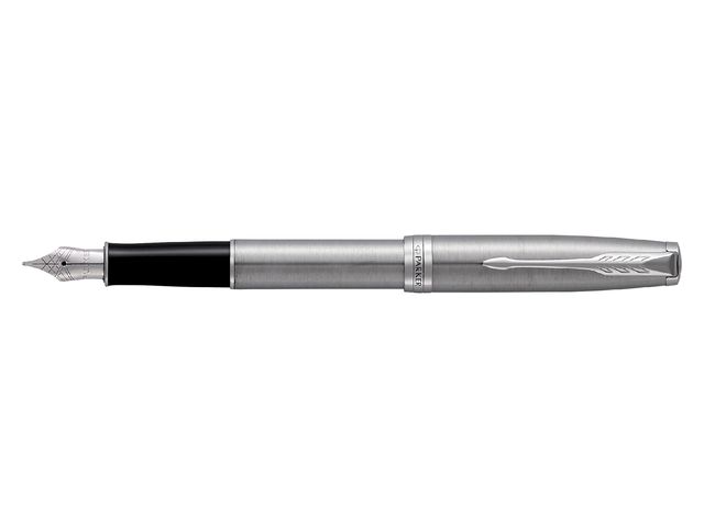 Vulpen Parker Sonnet stainless steel CT medium afbeelding