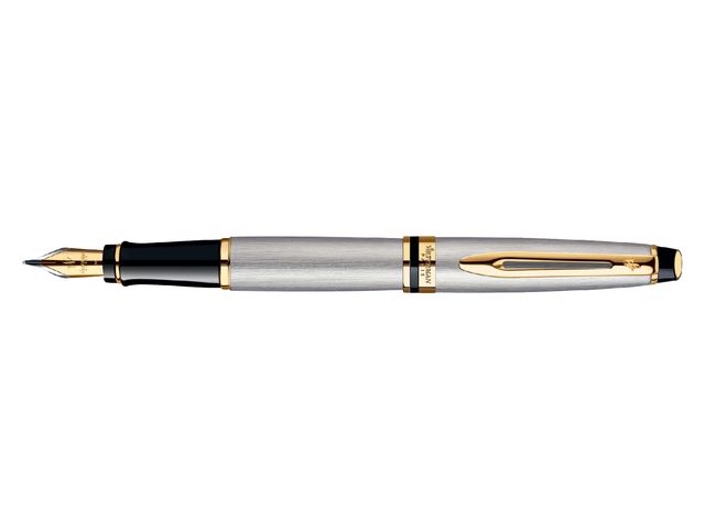 Vulpen Waterman Expert stainless steel GT medium afbeelding