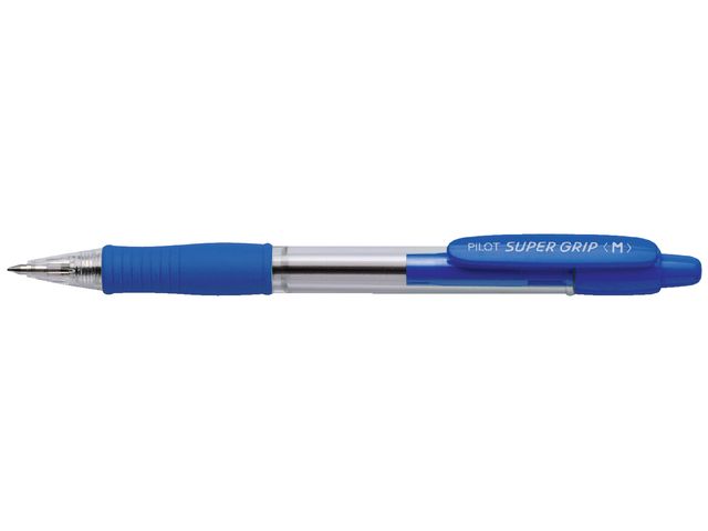Balpen PILOT Super Grip medium blauw afbeelding